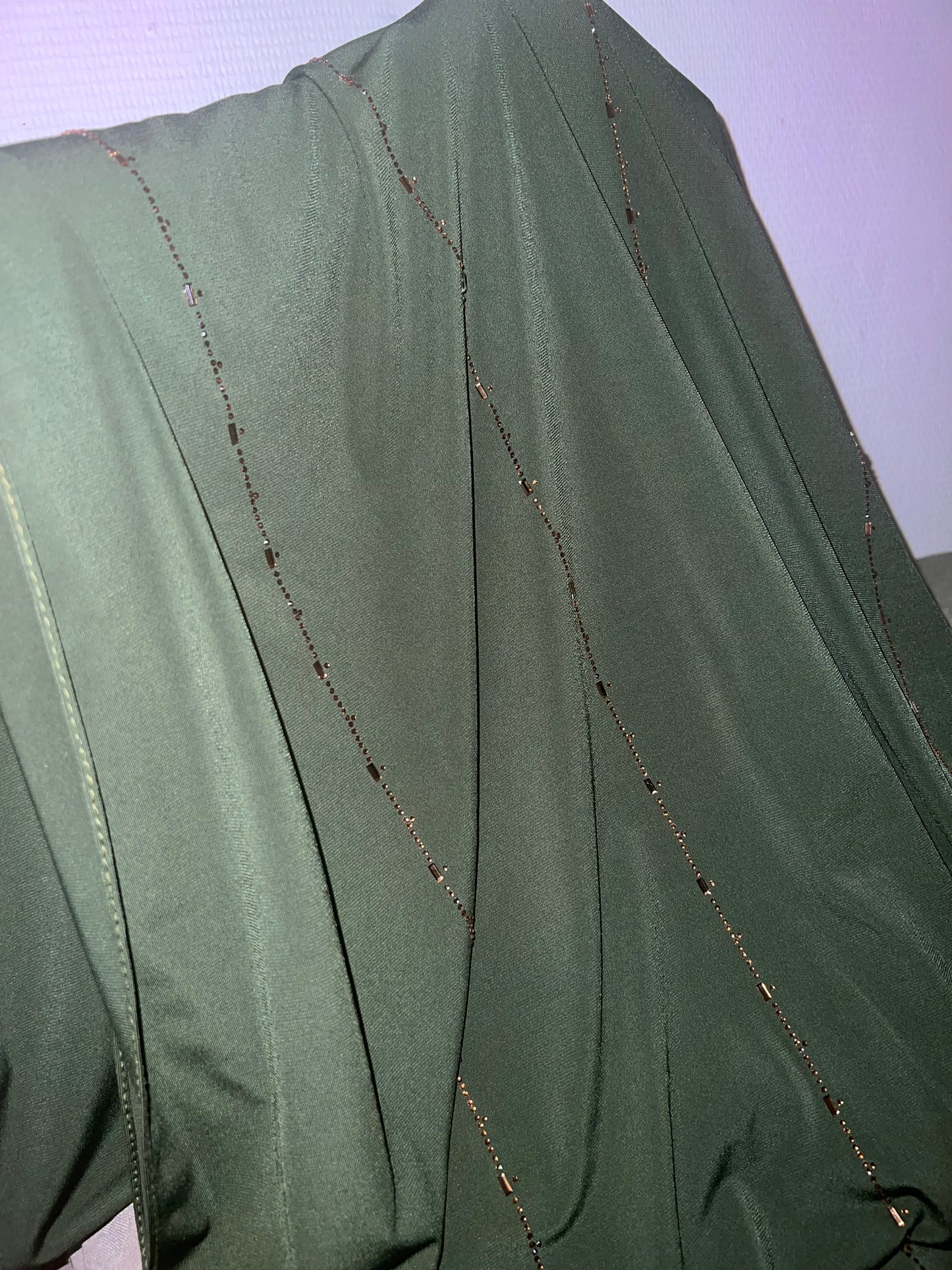 Hijab, voile made in Turquie, tissu jersey avec strass