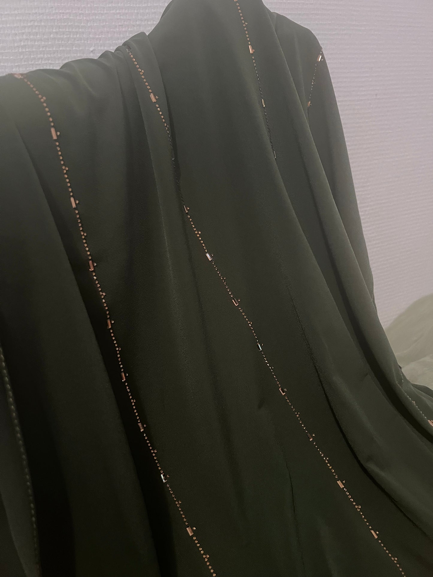 Hijab, voile made in Turquie, tissu jersey avec strass