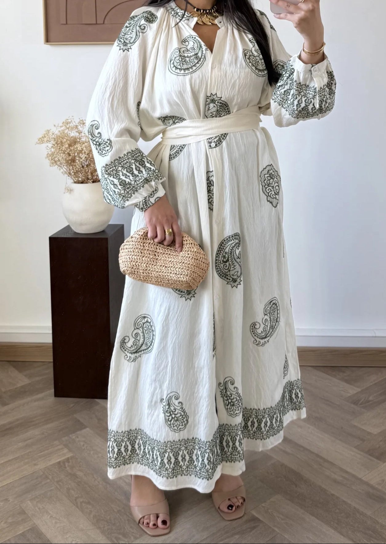 Robe longue large