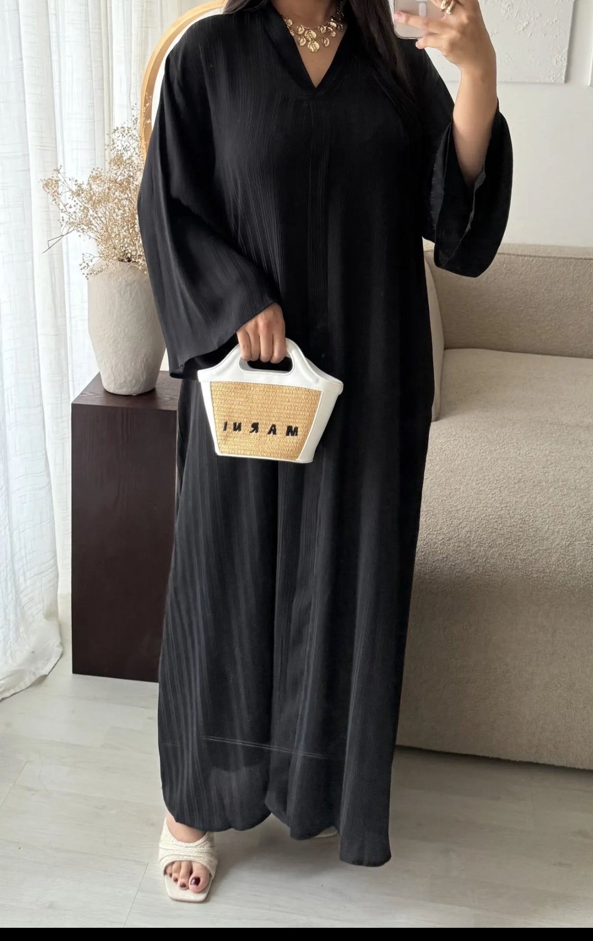 Robe longue taille unique