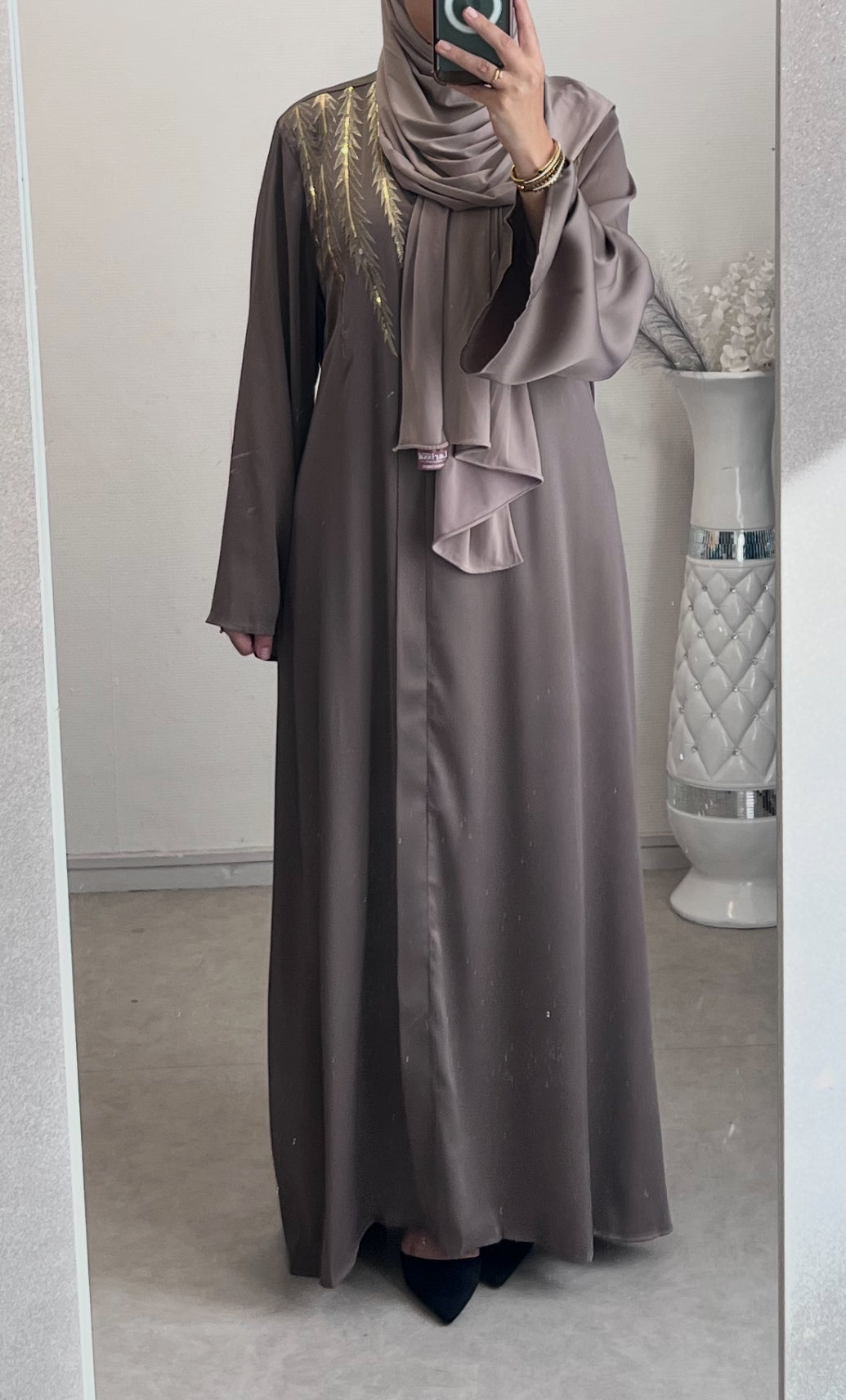 Abaya /Robe avec ceinture