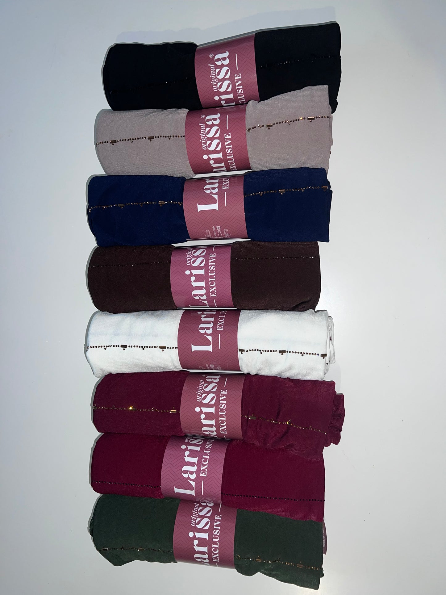 Hijab, voile made in Turquie, tissu jersey avec strass