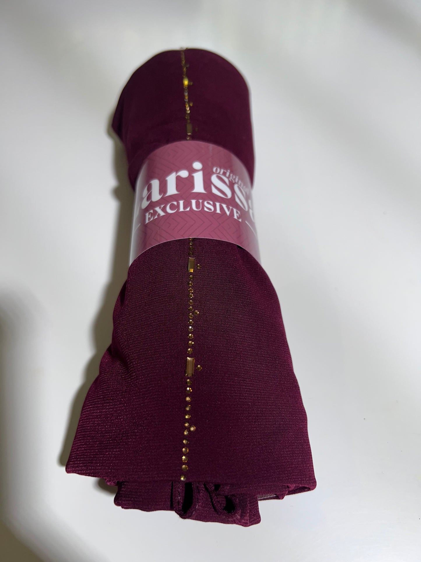 Hijab, voile made in Turquie, tissu jersey avec strass