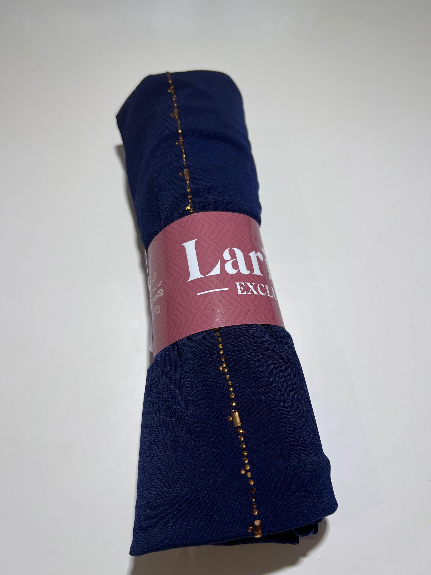 Hijab, voile made in Turquie, tissu jersey avec strass