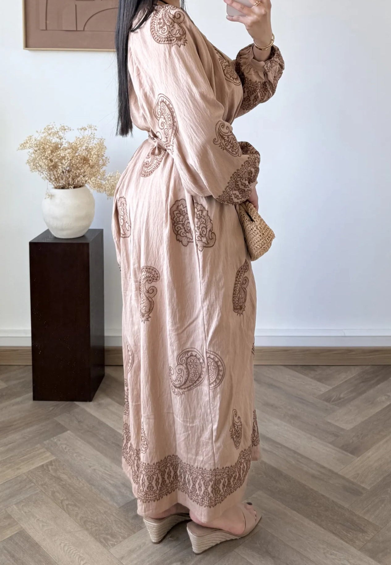 Robe longue large