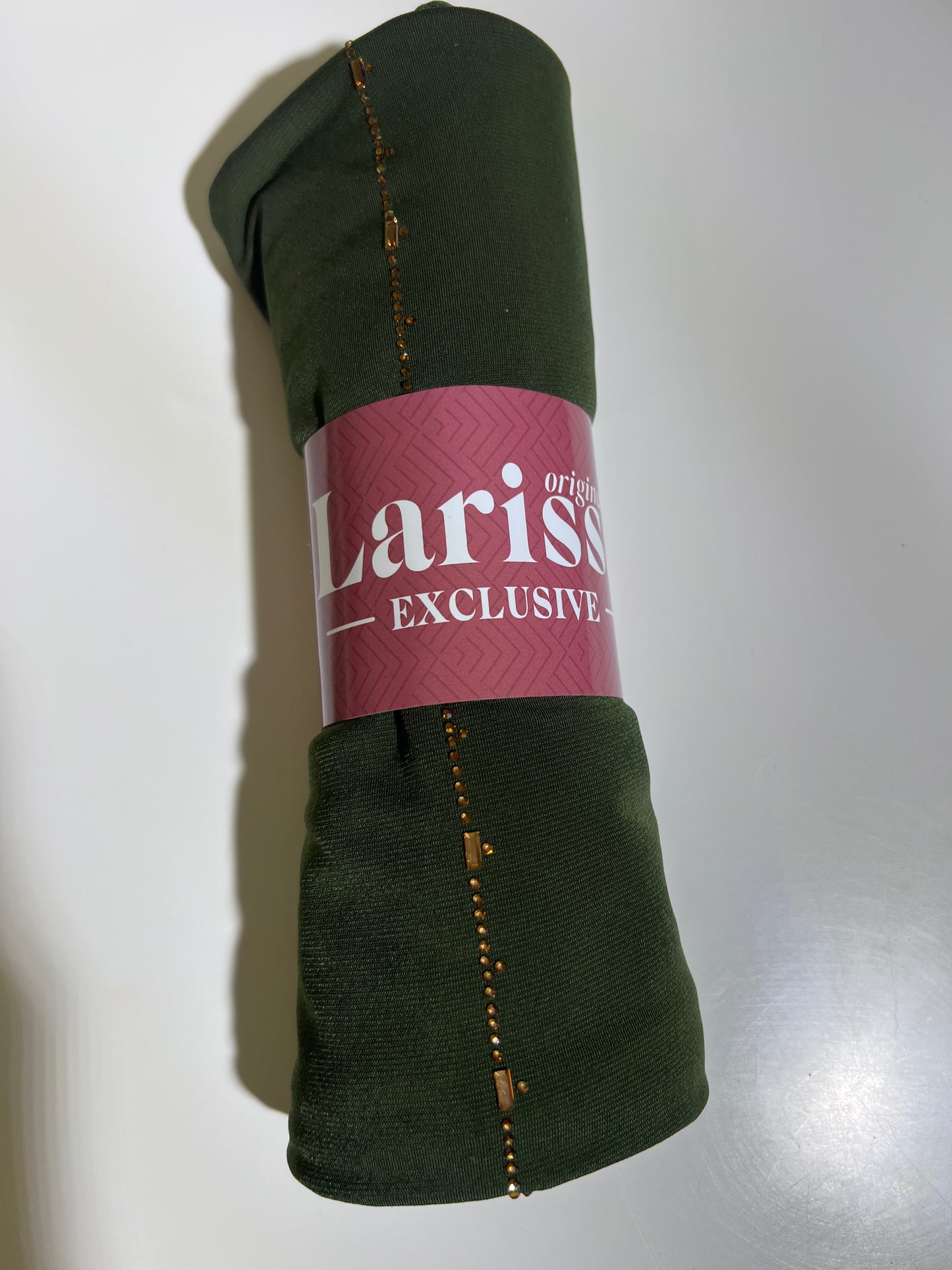 Hijab, voile made in Turquie, tissu jersey avec strass