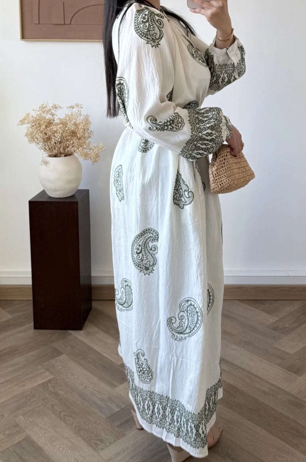 Robe longue large