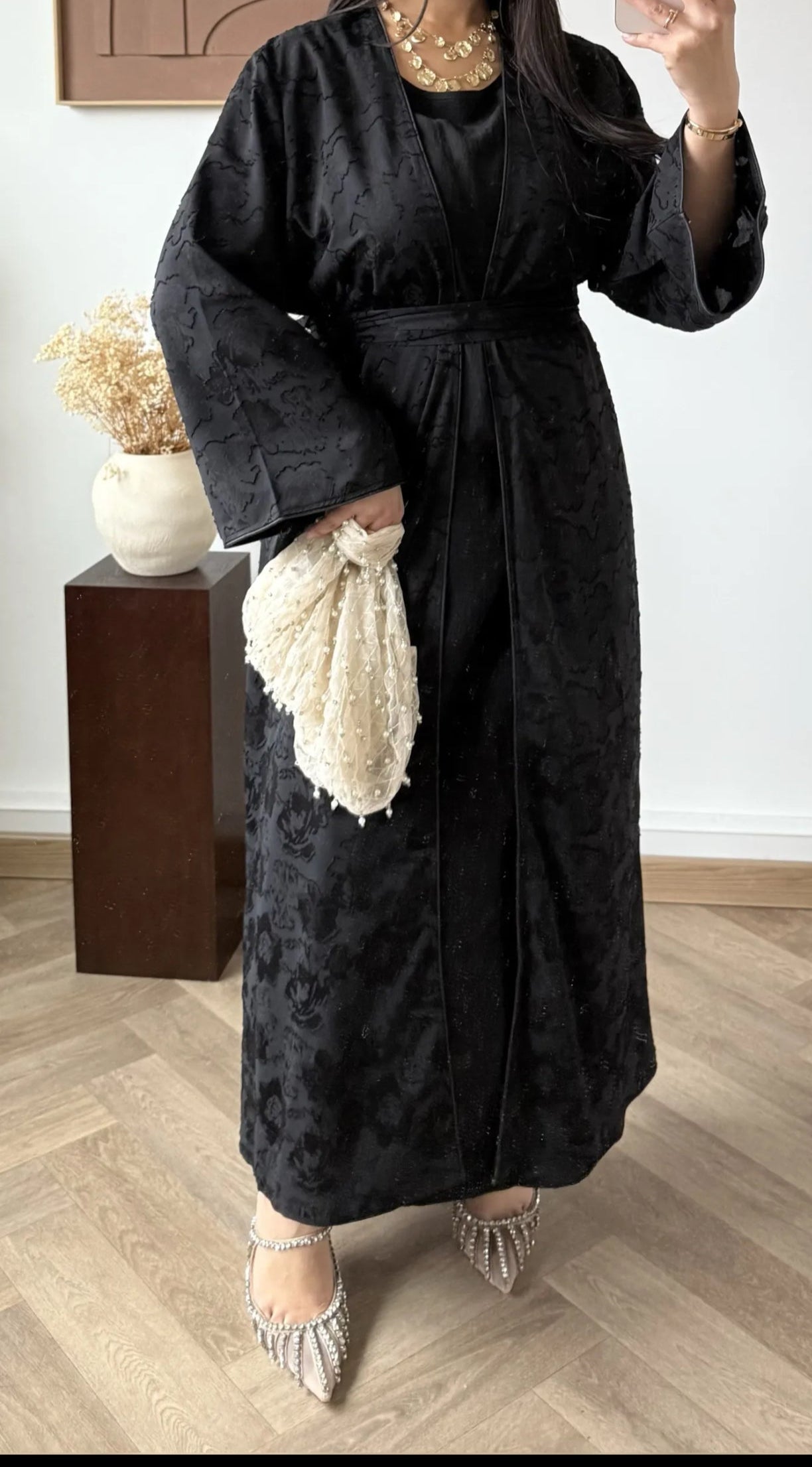Robe longue 2 pièces
