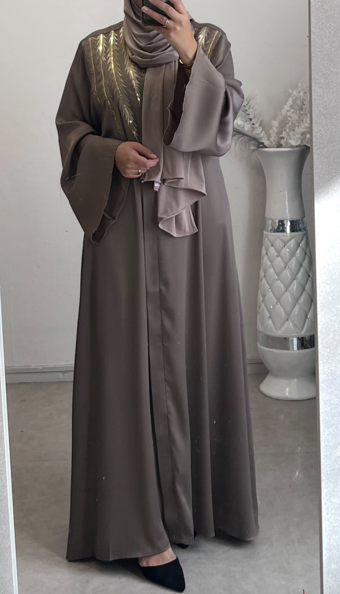 Abaya /Robe avec ceinture