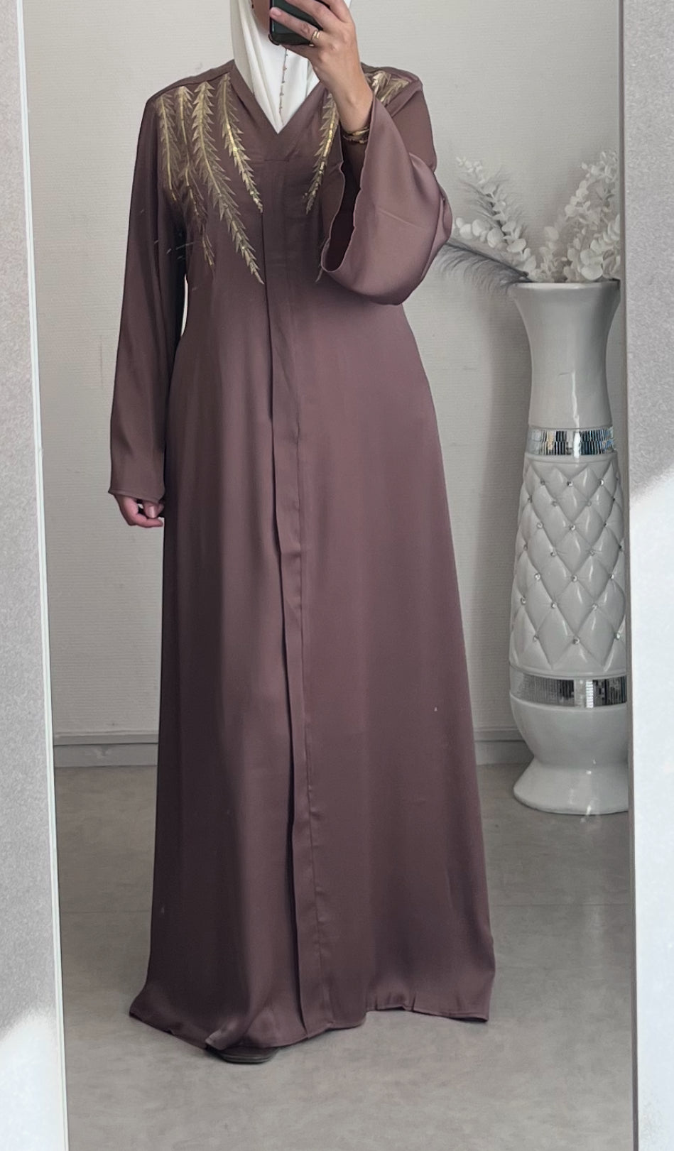 Abaya /Robe avec ceinture