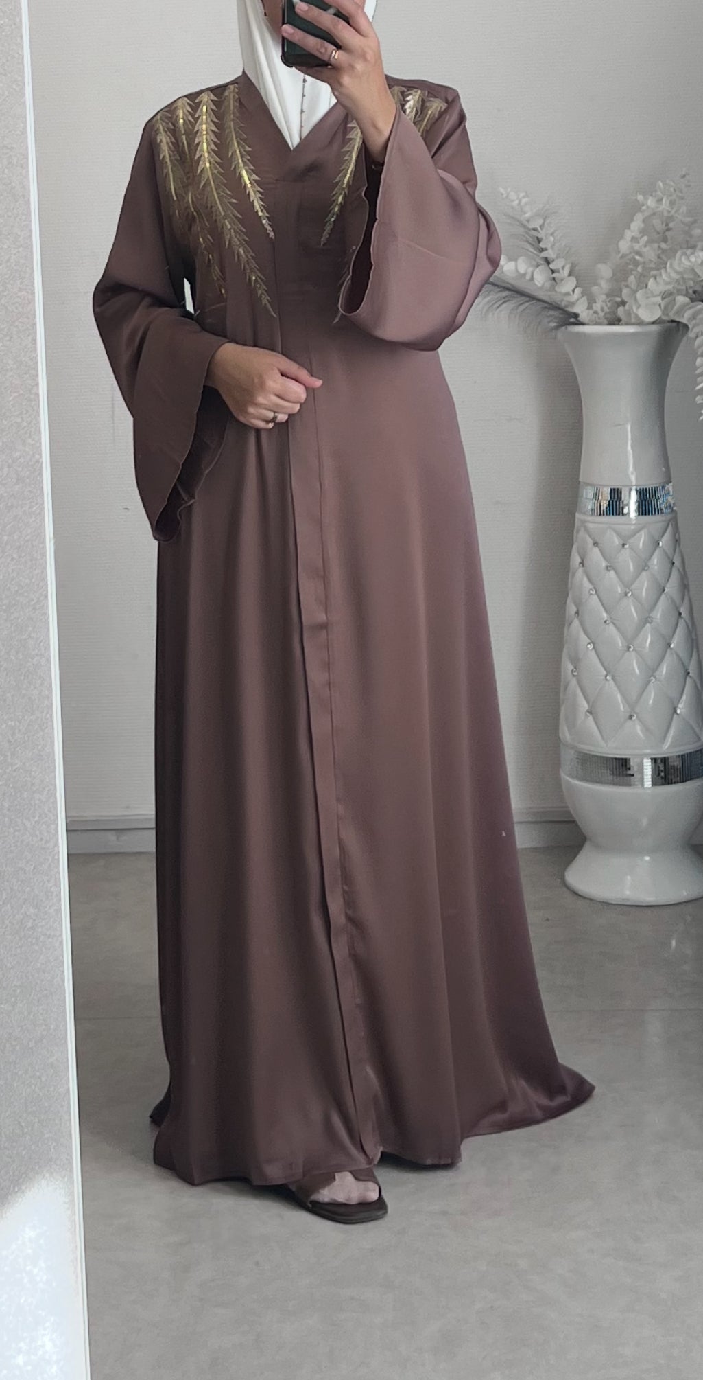 Abaya /Robe avec ceinture