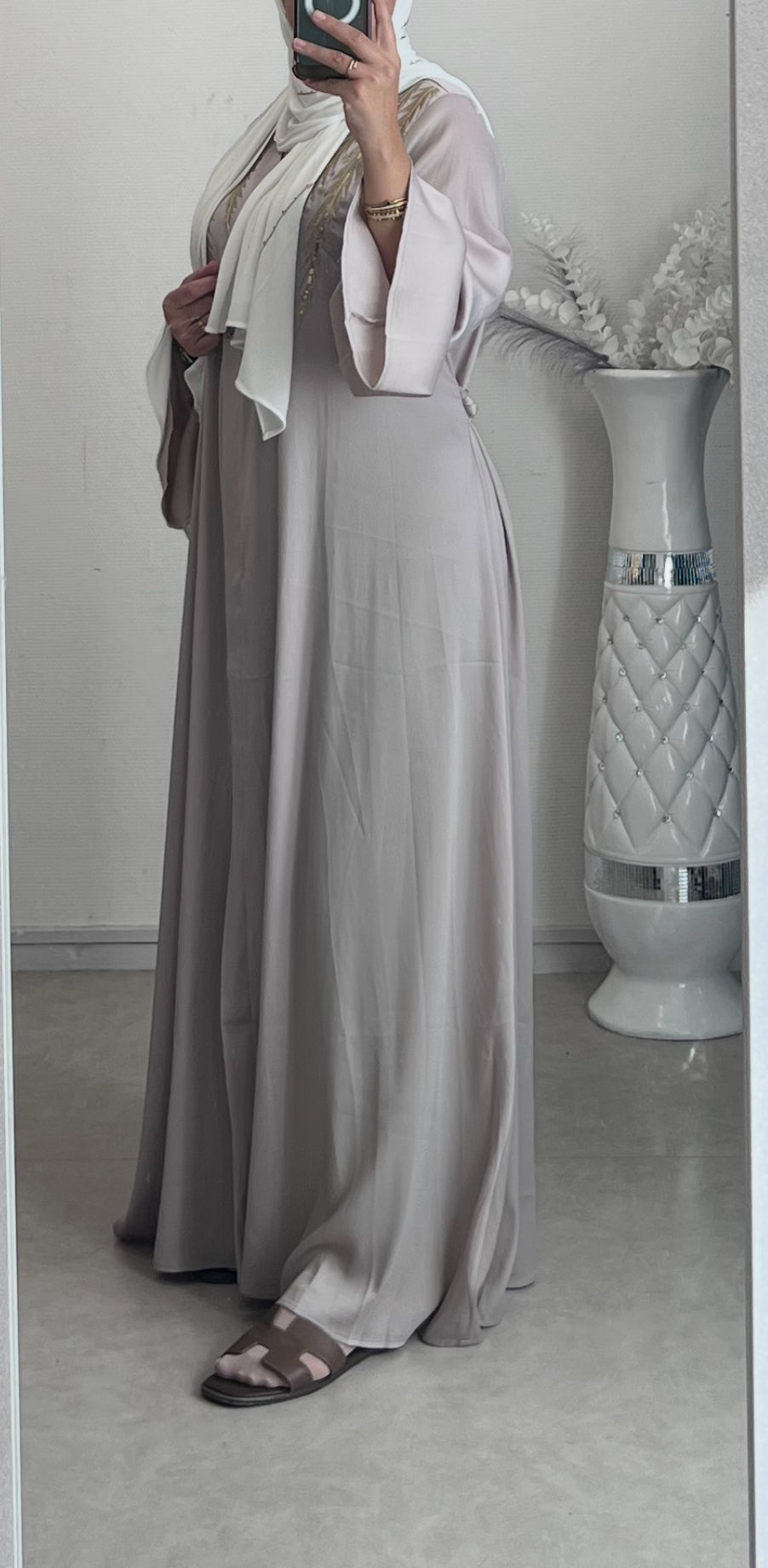 Abaya /Robe avec ceinture