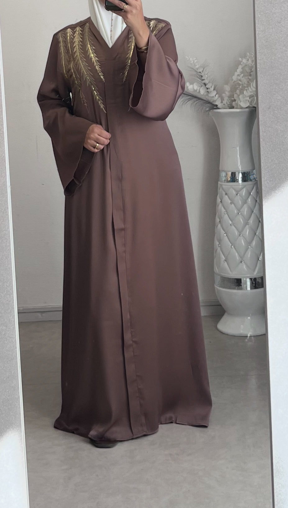 Abaya /Robe avec ceinture