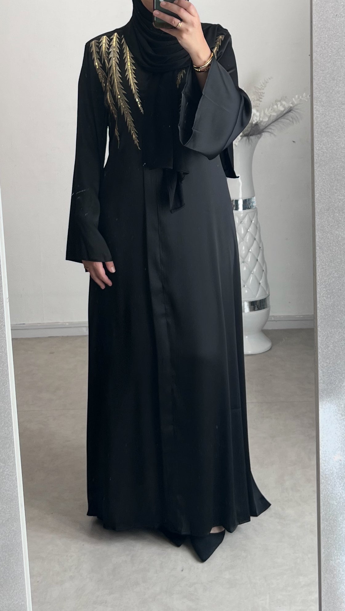 Abaya /Robe avec ceinture