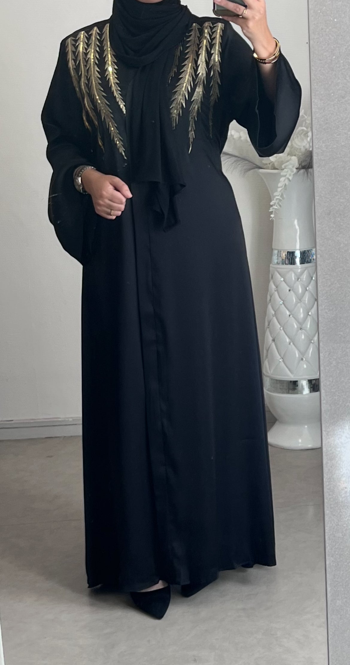 Abaya /Robe avec ceinture